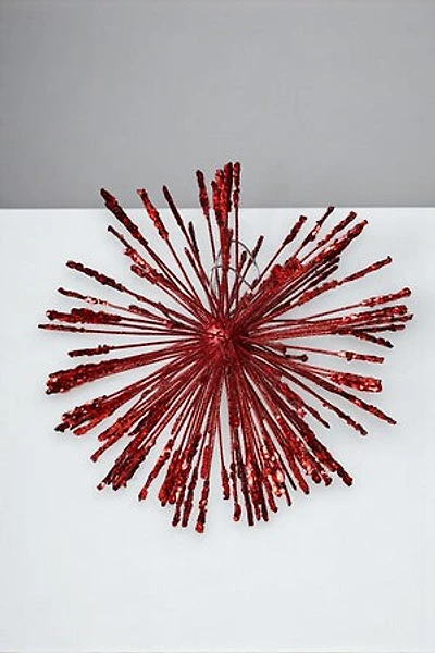 8" Sputnik Glittered Ball