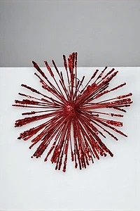 8" Sputnik Glittered Ball