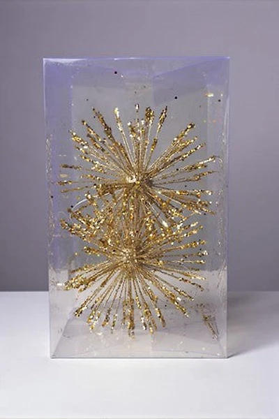 8" Sputnik Glittered Ball