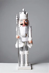 24" Silver Nutcracker