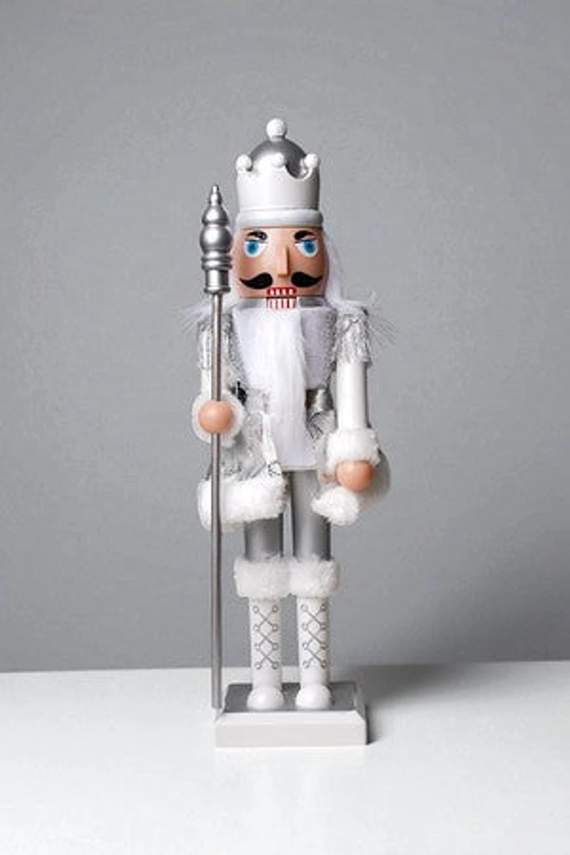 16" Silver Nutcracker