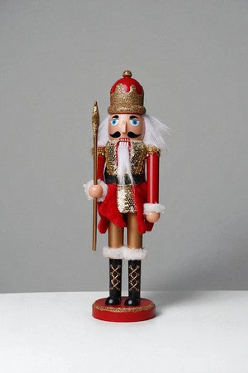11" Red/Gold Nutcracker