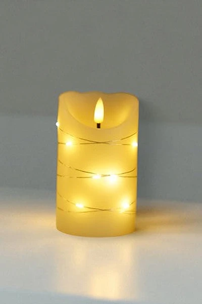 5" Candle w/Light w/Flame