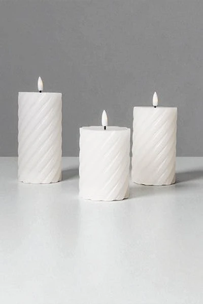 5" Candle White w/Flame
