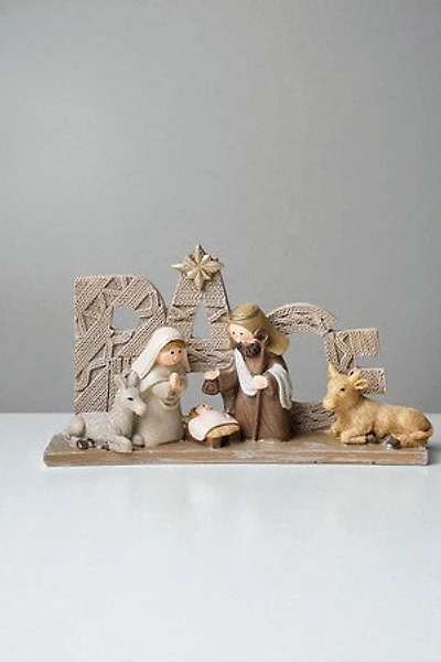 4" Nativity Peace