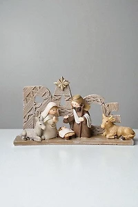 4" Nativity Peace