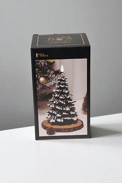 8"Christmas Tree w/Flame