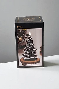 8"Christmas Tree w/Flame