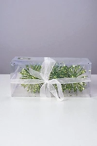 5" Sputnik Glittered Ball - Green