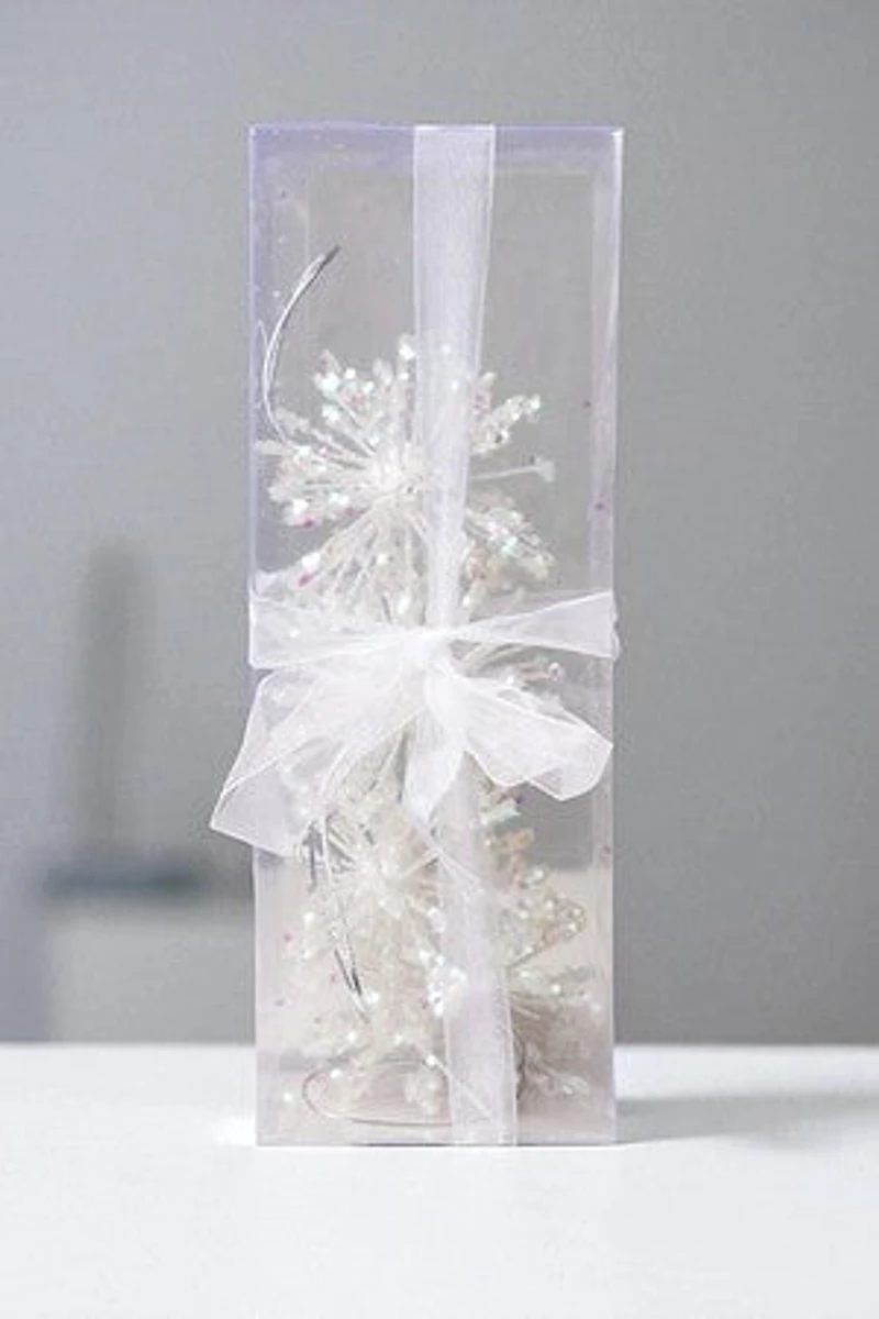 4" Sputnik Glittered Ball