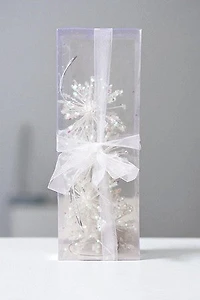 4" Sputnik Glittered Ball