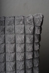 19" x 19" GREY CUSHION