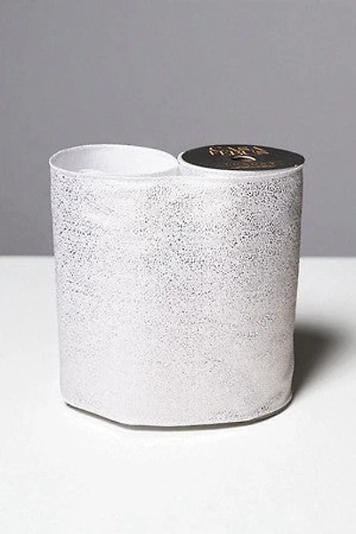 8" x 25 FT Ribbon Silver