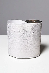 8" x 25 FT Ribbon Silver