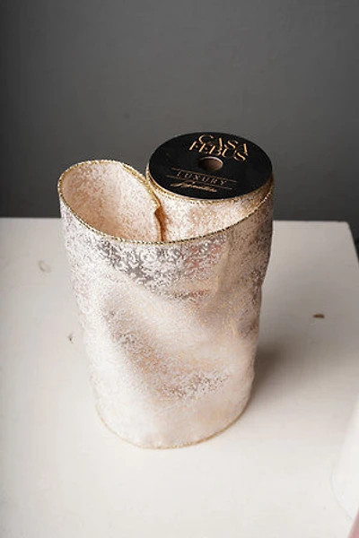 12" x 25 FT Ribbon Gold