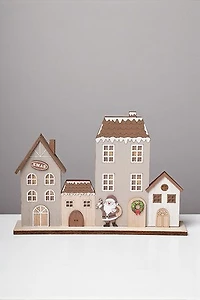 12"Houses Terra Color