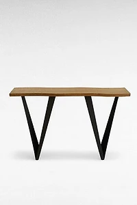 55" Console Table Wood