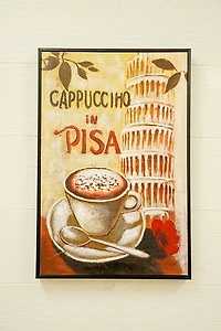 16" x 23" Cappucciho Wall Decor