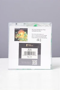 20 Mini Chistmas Tree Led Lights w/Batteries Box