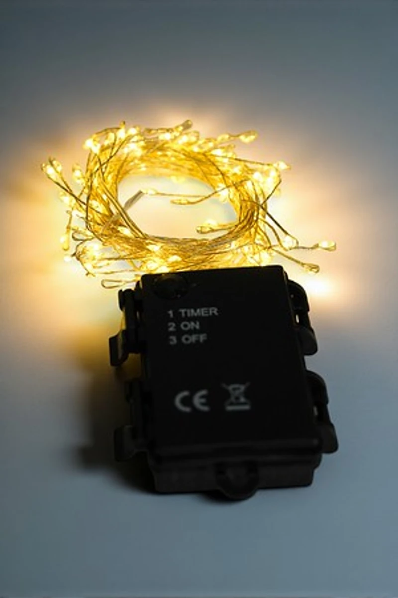 Mini Led Lights w/Batteries Box and Timer