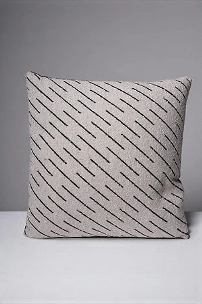 16" x 16" Grey/Black Cushion