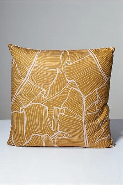 16" x 16" Gold Cushion