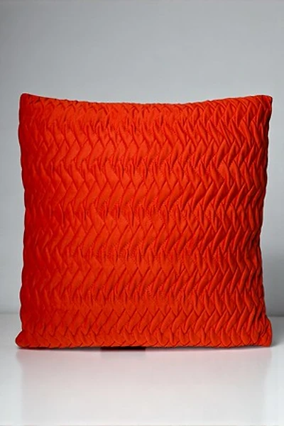 16" x 16" Orange Cushion