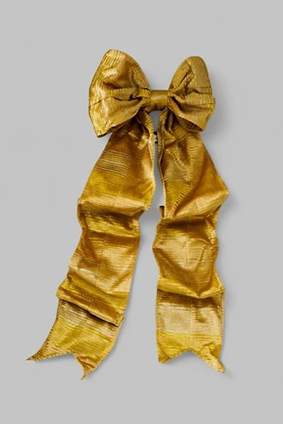 18" x 48" Gold/Silver Bow Top 12" Tail 8"