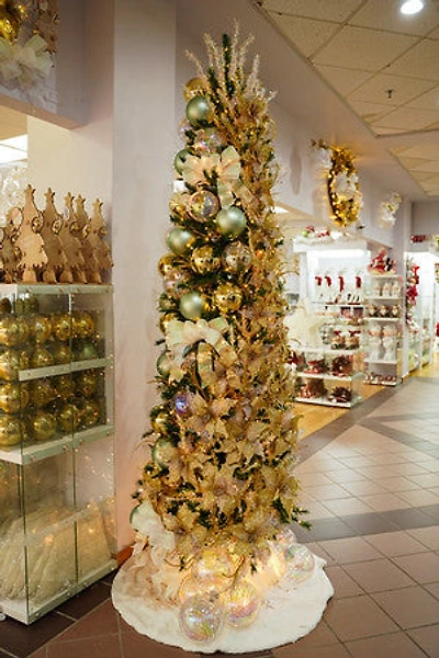 9' Christmas Pencil Tree