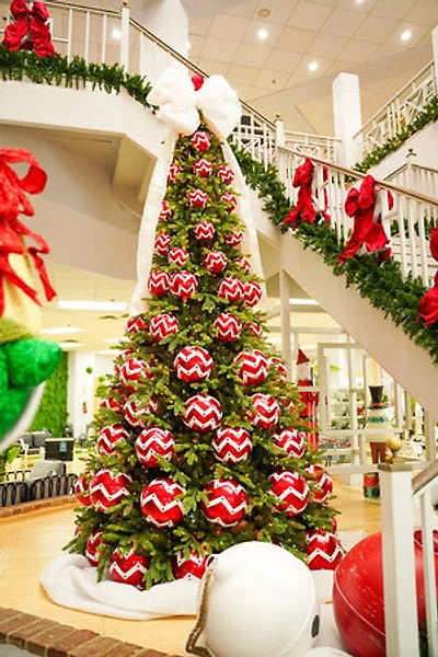12' Regular Christmas Tree 1,500 Lights Clear/Multi