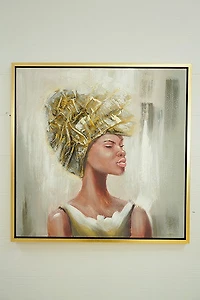 34" x 34" Beauty Wall Decor