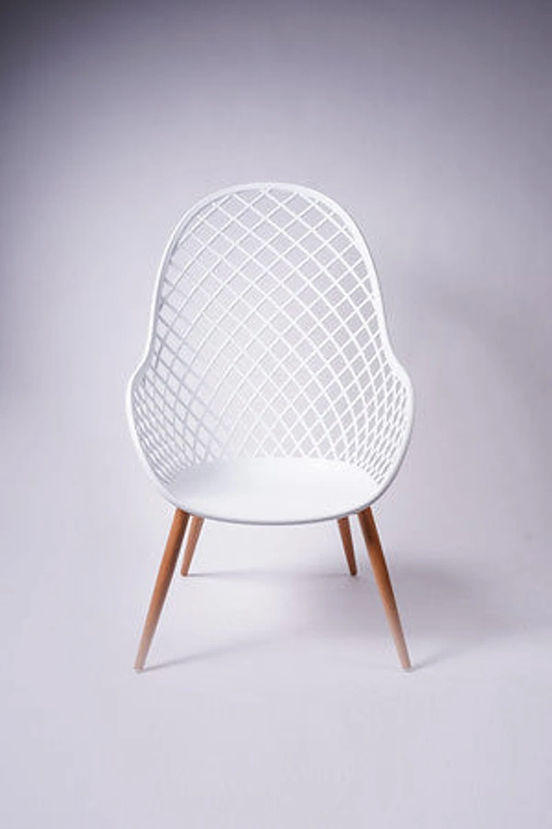 Fiorella High Chair- White
