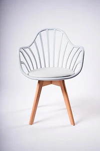 CHARLOTTE CHAIR  LT. GREY