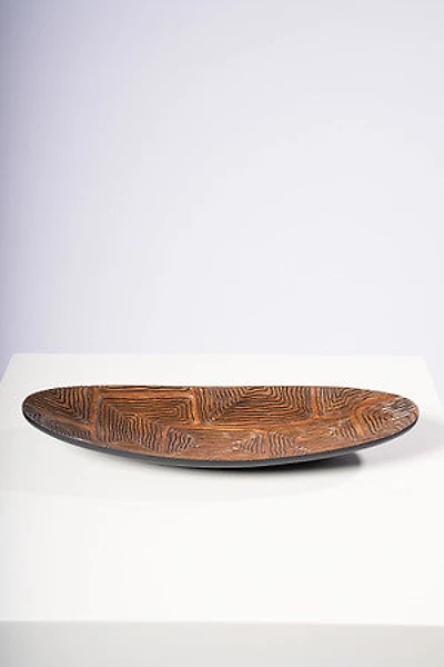19" WOOD PLATE