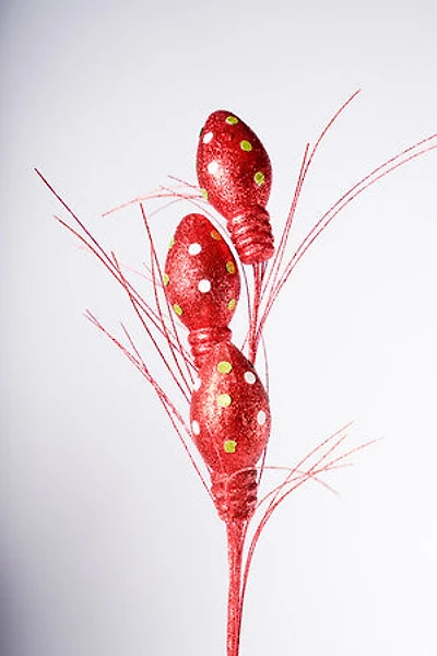 30" Bulbs x 3 - Red