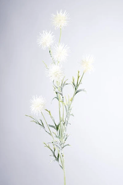 50CM WHITE FLOWER X5