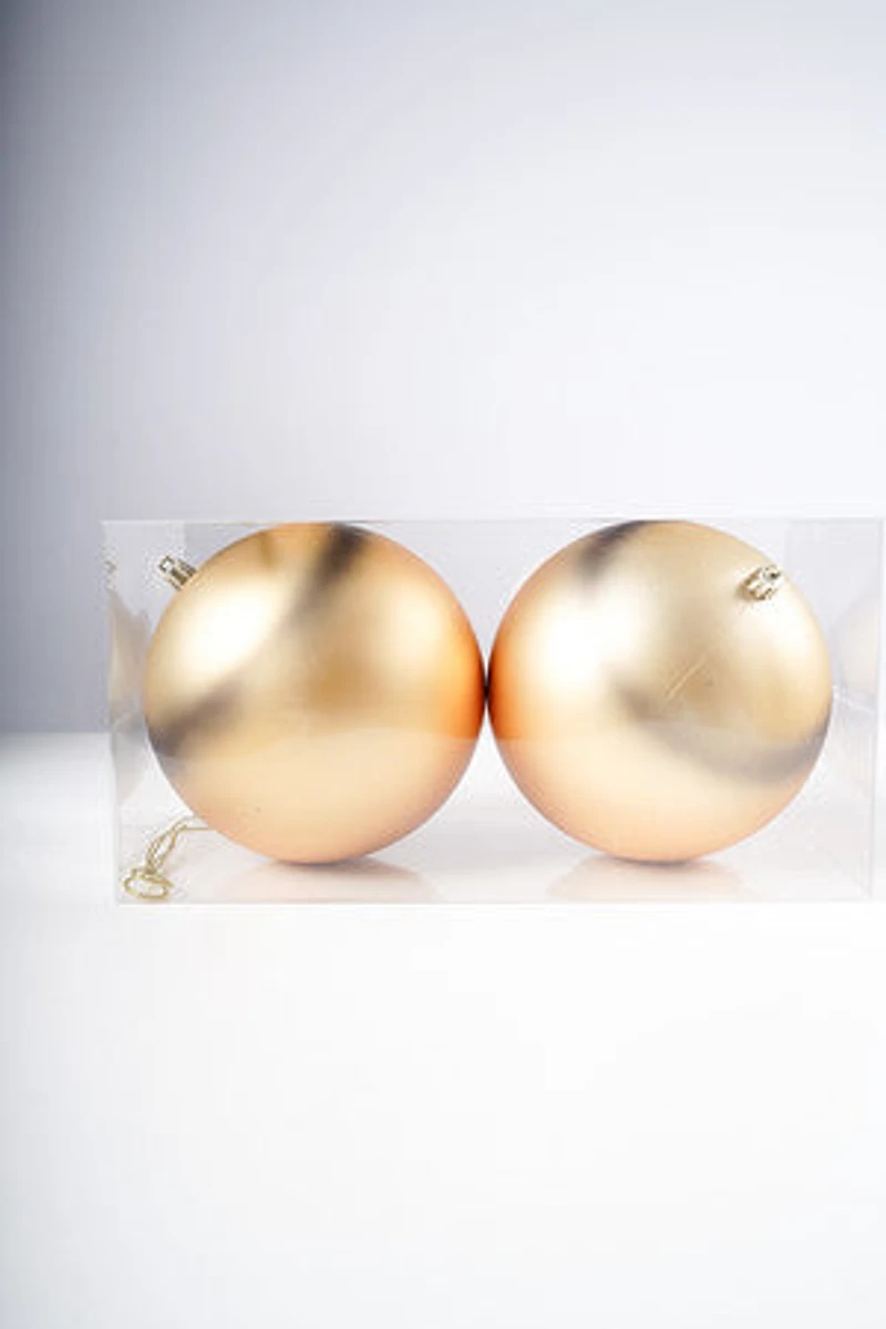 6" Two Tone Matte Gold