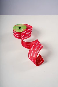 2 1/2 " 25 FT Red/White Trees