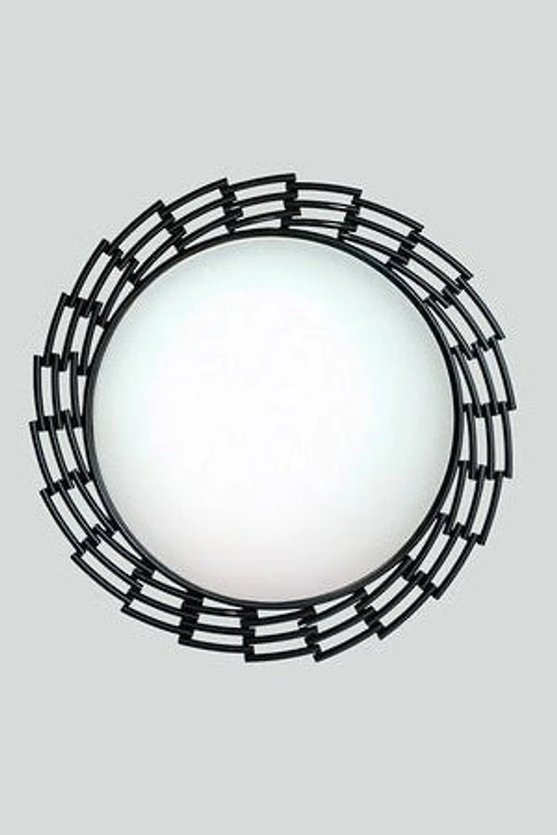 22" Matte Black Mirror - Metalle Collection