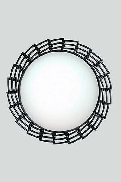 22" Matte Black Mirror - Metalle Collection