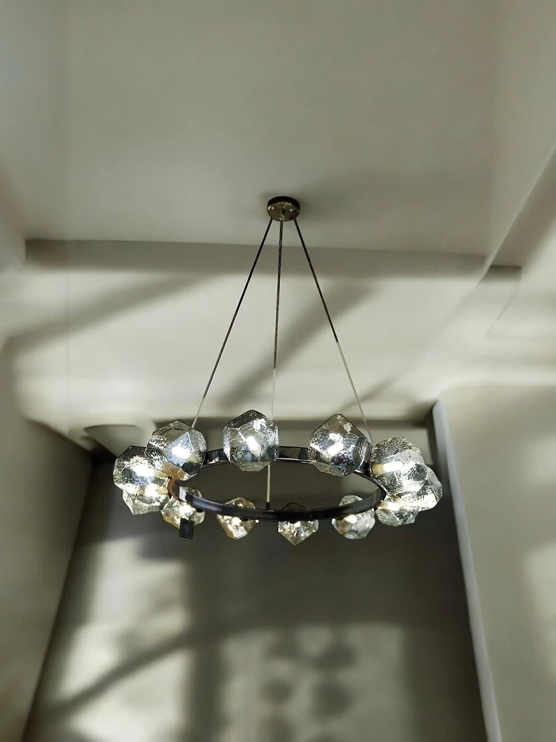 Lampara Colgante D800mm - Pearl Black