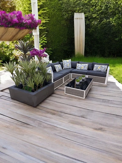 Jada Sectional Aluminium Outdoor Sofa Set