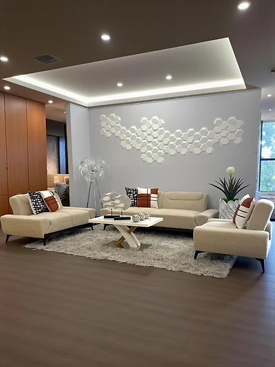 Viviana Sofa Bed Lt. Cream 1-2-3