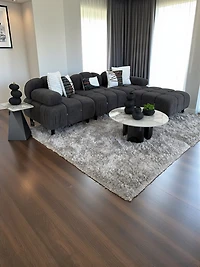 Antonella Sofa Set/4- Drk. Grey