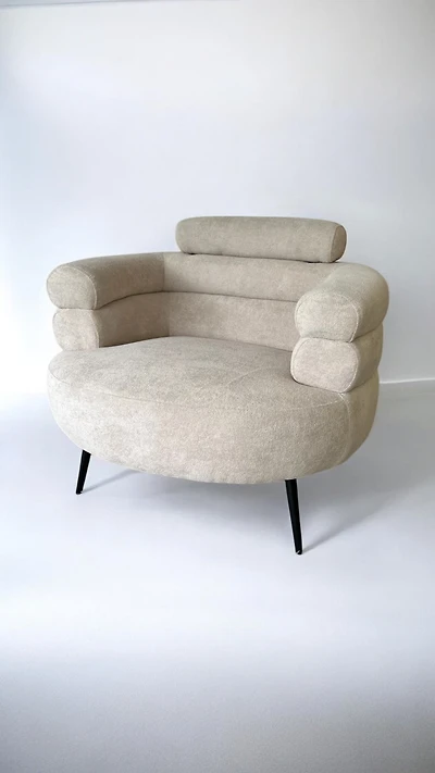 Geovanna Armchair- Lt. Cream