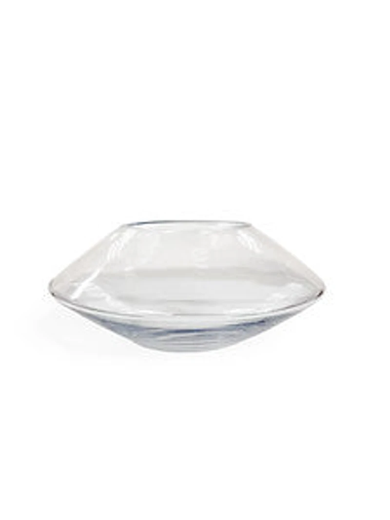 4" CLEAR GLASS VASE