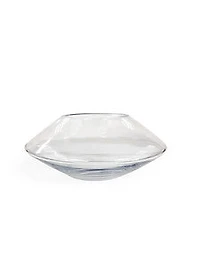 4" CLEAR GLASS VASE