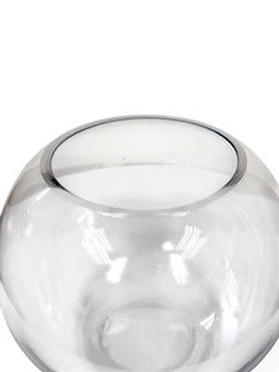 7" CLEAR GLASS VASE