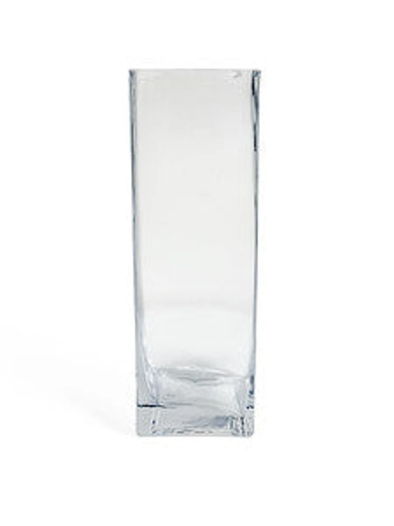 20" CLEAR GLASS VASE