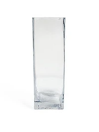 20" CLEAR GLASS VASE